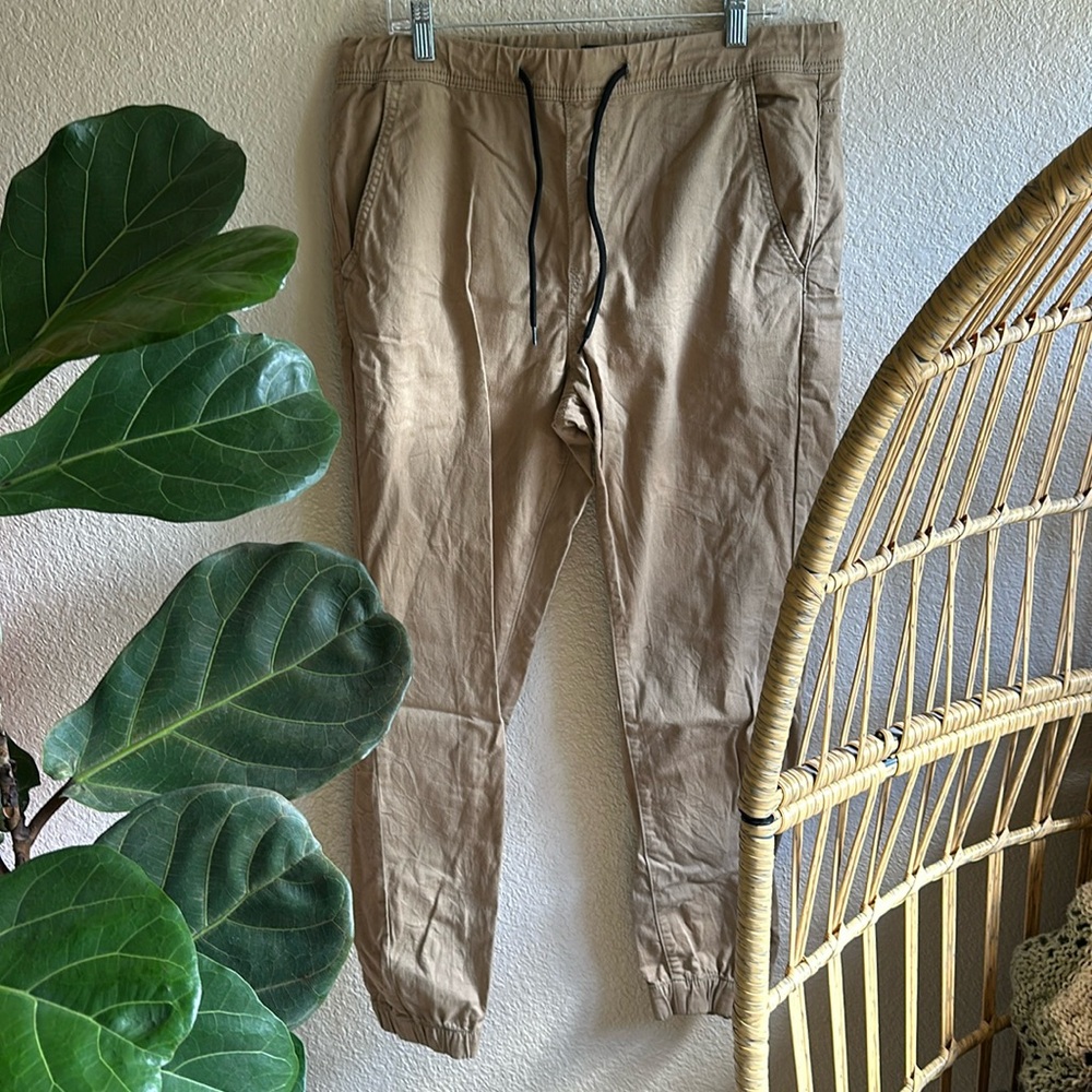 Tan Denizen Joggers